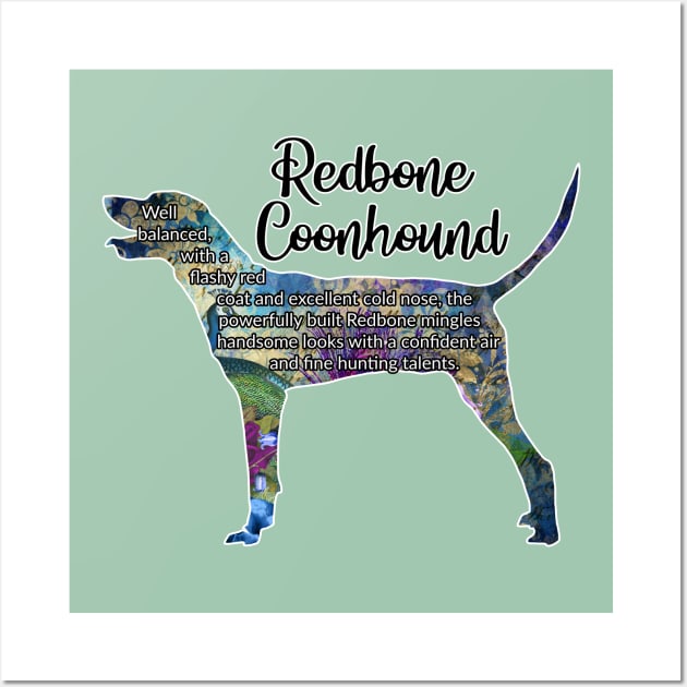 Redbone Coonhound Wall Art by ApolloOfTheStars